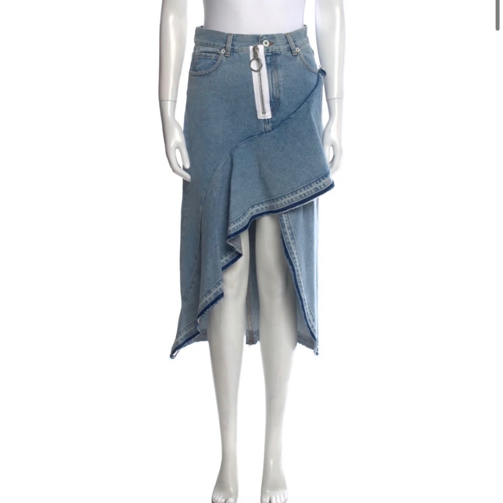 Off-White c/o Virgil Abloh 2017 Midi Length Skirt Size: S | US4,